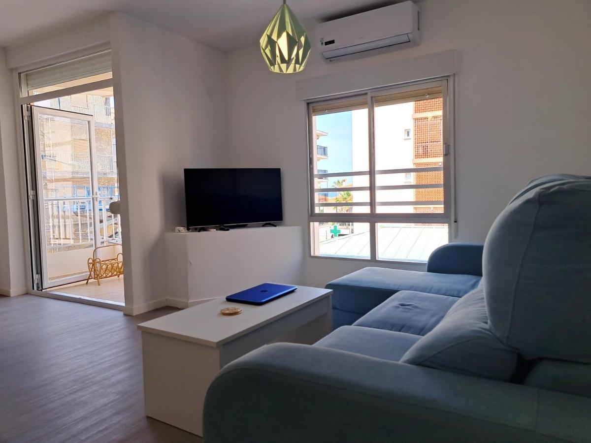 Ferienwohnung Amplio Piso Con Terraza A 50 M De Playa Miramar Exterior foto